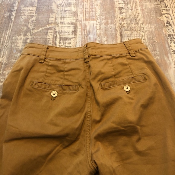 NWOT Anthropologie Wide Leg Pleated Cropped Pants - Picture 8 of 8